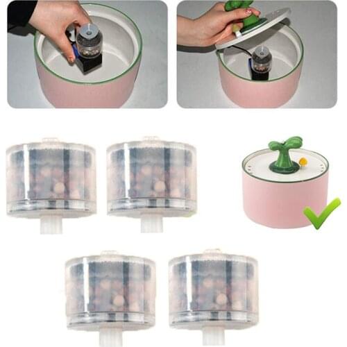 Cat Fountain Filter Special Sapling Shape Pet Water Fountain Filters for Water Dispenser 1.5L