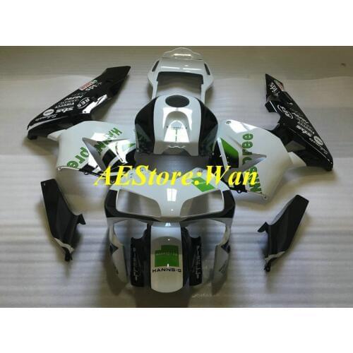 TOP White black Fairing kit for CBR600RR F5 03 04 CBR 600RR 2003 2004 CBR 600 RR Motorcycle Fairings set+gifts HX16