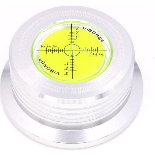 Viborg LP628S 60HZ silver 280g Record Weight LP Disc Stabilizer Turntable Vinyl Clamp HiFi