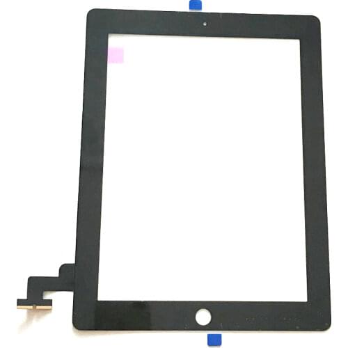 10Pcs For IPad 4 5 3 2 9.7 A1822 A1430 A1474 A1396 Touch Screen Digitizer Panel Front LCD Outer Glass + Adhesive Replacement