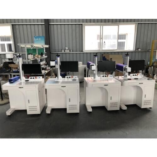 30w Max Optical Fiber Laser Marking Machine ring/bracelet Portable mini laser engraving machine with rotary