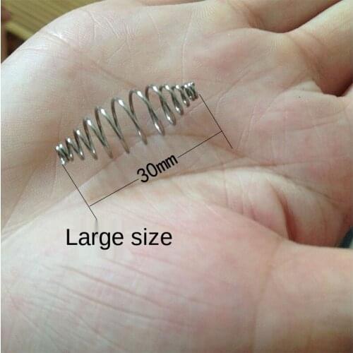 50pcs 20pcs Spring Lock Pins Stainless Steel Soft Bait Lure Spring Lock Pin Fishing Hook Connect Fixed Latch Tackles