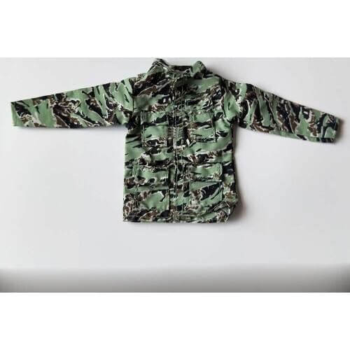 1/6 scale Army green camouflage jacket coat for 12inch action figure collections toys