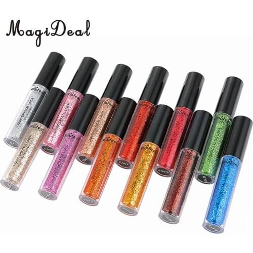 Glitter Shimmer Tattoos Body Nail Art Face Paint Eyeshadow Pigment Dust Manicure DIY Nail Art Decorations Face Makeup