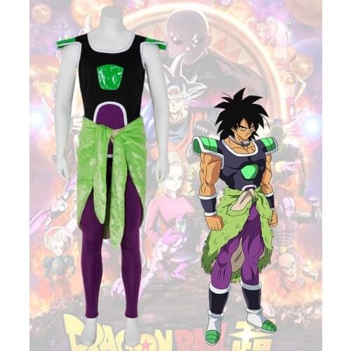 Dragon Super: Broly Broly Cosplay Costume custom made mens outfit costume