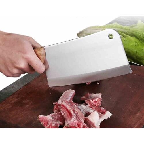 Deng Family 5Cr13 Stainless Steel Forged Cuting Bone Knife Handmade Household Chef Choppere Bone Kitchen Multi-purpose Knives