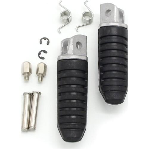 Motorcycle Footrests Foot pegs Front For Suzuki GW250 Inazuma SFV650 SV1000 GSX1300R Hayabusa GSX1300 GSXR250 GSXS750 TL1000