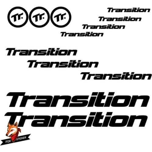 Bicycle frame stickers road bike mountain bike MTB Track bike TT bike cycle decal reflective stickers for TRANSITION stickers