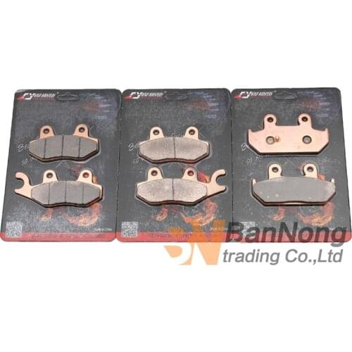 For Suzuki Burgman Skywave 400 AN400 AN400A AN400S AN400Z 2007-2018 Front Rear Brake Pads Set