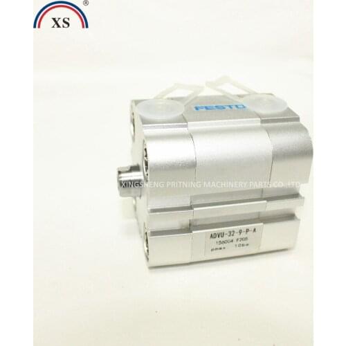 KBA MACHINE AIR CYLINDER ADVU-32-9-P-A PNEUMATIC CYLINDER 10 BAR HIGH QUALITY PRINTING MACHINE PARTS XL105 CX102 CD102
