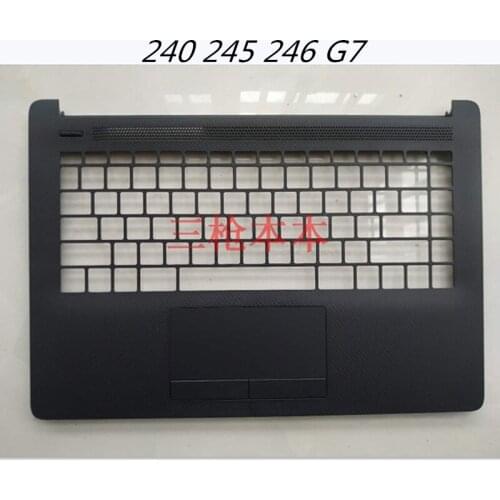 New Laptop Palmrest Upper Cover Topcase Top Cover For hp 240 G7 245 G7 246 G7 6070B1543901