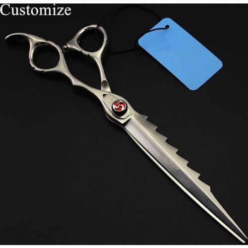 Customize professional japan 8 '' Matte Pet dog grooming hair scissors Cutting barber dog grooming shears hairdressing scissors