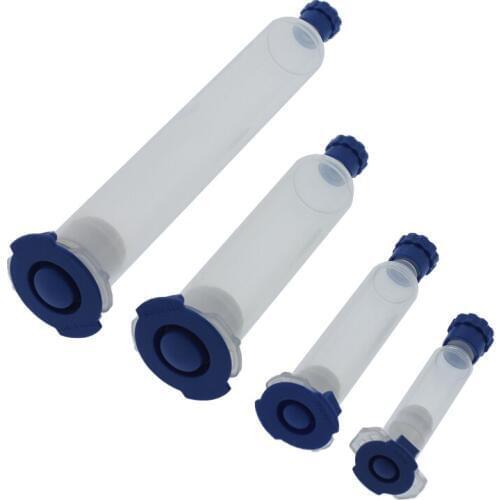 American Style 3cc/5cc/10cc/30cc/55cc Clear ink Cartridge Syringes (Family of Four) Wholesale Pack of 10