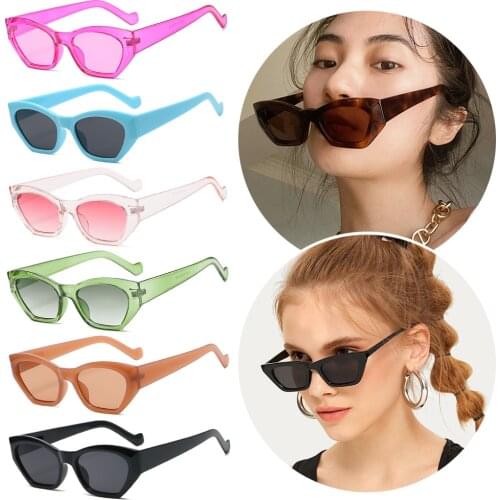 Vintage Retro Sunglasses for Women and Men Small Square Sun Glasses UV 400 Protection Glasses Fashion Trending