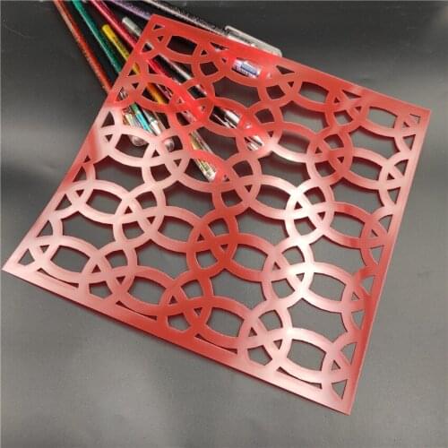 20x20cm oblate scrapbook stencils spray plastic mold shield DIY cake hollow Embellishment printing lace ruler Easter