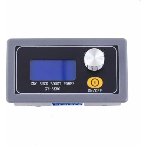XY-SK80 DC-DC 80W 5.1A Adjustable Automatic Buck Boost Power Supply Module CC CV Step Up Down Voltage Converter Solar Charging M