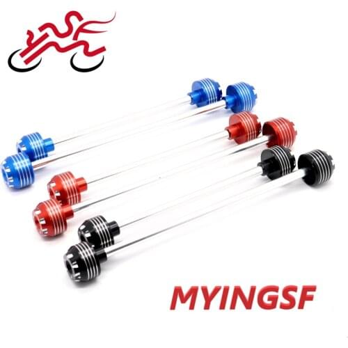 Axle Fork Crash Sliders For TRIUMPH TIGER 800 XC XR XRT XRX XCA XCX 2015-2018 16 17 Motorcycle Wheel Protector Front Rear CNC