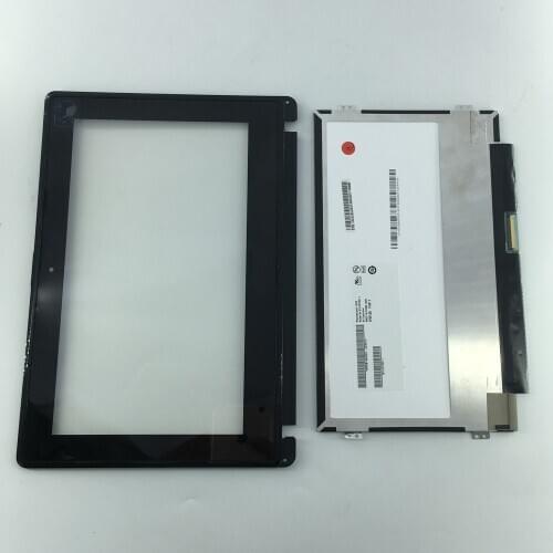 10.1"inch For ASUS VivoBook X102BA LCD Screen Matrix Touch screen Digitizer Sensor Full Assembly with frame