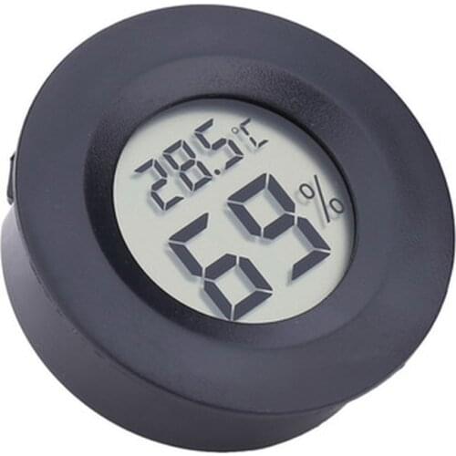 Mini Digital Thermometer Hygrometer Temperature And Humidity Indoor Computer Room LCD Instrument Home Sensor High Accurately 1PC