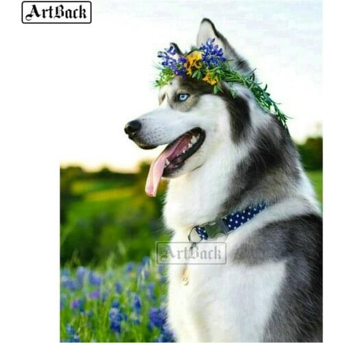 Diamond painting shepherd dog diy 5d full square / round dog animal diamond mosaic art 5d embroidery handmade crafts