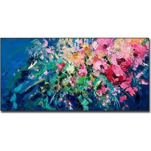 Free Shipping Hot Sale Oil Painting On Canvas For Room Decor Modern 100% Handmade Abstract Pictures Hand Painted Paintings