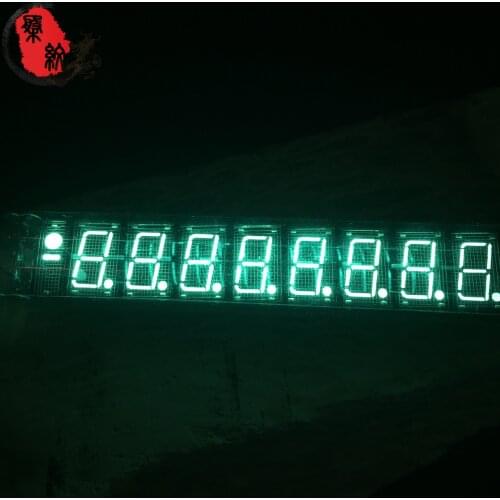 IV18 Seven Segment Eight Digit Fluorescent Digital Tube VFD Clock DIY