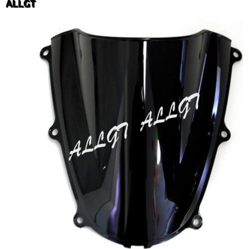 ALLGT SMOKE WINDSHIELD SET FOR HONDA CBR 600RR 2005 2006 05 06 Black