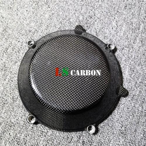 Engine cover (all Dry Clutch cover) For Ducati 848 1098 1198 749 999 Monster motorcycle carbon fiber fairing kit
