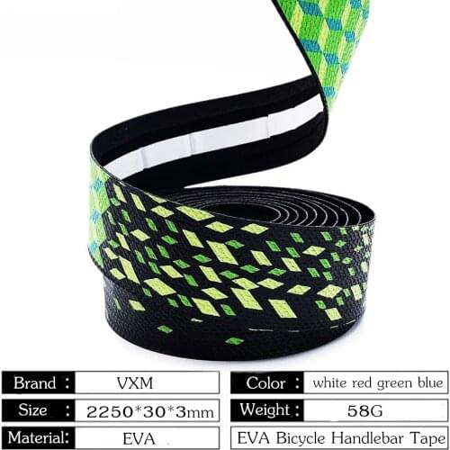 Bicycle Handlebar Tape 3 Colors Bicycle Handlebar Tape Star Fade Race Bike Bar Tape Cycling Road Bike Waterproof EVA Tape Wrap