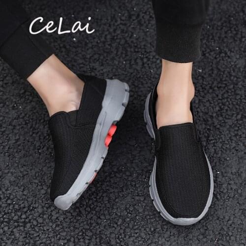 Hot Sale Sneakers with Fur Outdoor Mens Winter Footwear Keep Warm Mens Slip on Shoes Fashion Breathable Lazy Shoes Zapatos NA03