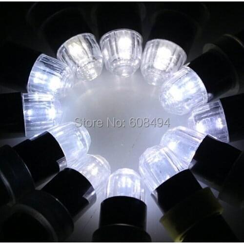 500pcs/lot mini LED Light lamp Paper Lantern Waterproof Balloon Floral lamp F/Xmas Wedding Party Decor multi-7 Colors optional