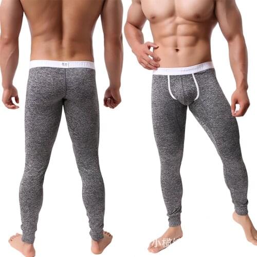 Mens Thermo Underwear Long Johns Men Winter Warm Thermal Underwear Male Outdoors Thermals Anti-microbial Pants