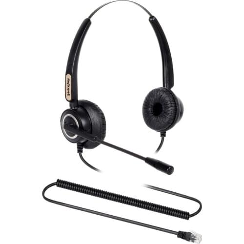 Office headset headphones RJ9 plug phone headset for AVAYA IP Phone 2401 2402 2420 4601 4602 4620 1608 9610 9620 9650 1603 1616