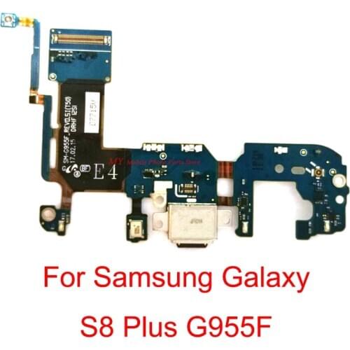 Original USB Charger Charging Board Dock Port Connector Flex Cable For Samsung Galaxy S8 Plus G955F S8+ Repair Spare Parts