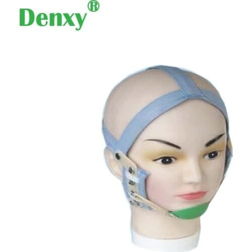 Denxy 3pc Orthodontic Combination head cap Headgear Strap extraoral anchorage attachment product Orthodontic Dental bracket