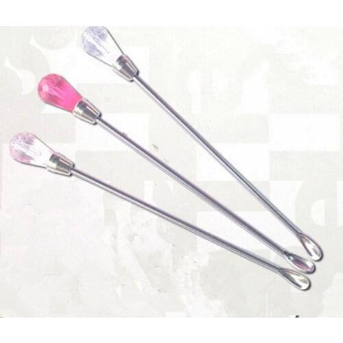 Stainless Steel Pigment Stirring Rod Spoon Microblanding Tattoo Powder Ink Mixing Stick Nail Art Stirring Tools Tattoo Tools