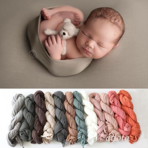 Newborn Stretch Wrap Swaddle Super Comfortable Baby Photography Blankets Newborn Shooting Baby Basket Filler New born Baby Pic