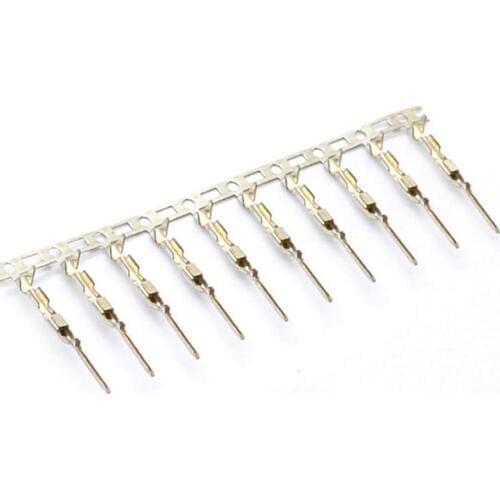 200pcs/LOT Dupont Jumper 2.54mm Terminals Dupont Jumper Wire Cable Terminal 2.54mm male, Pin Crimp Terminal Connector