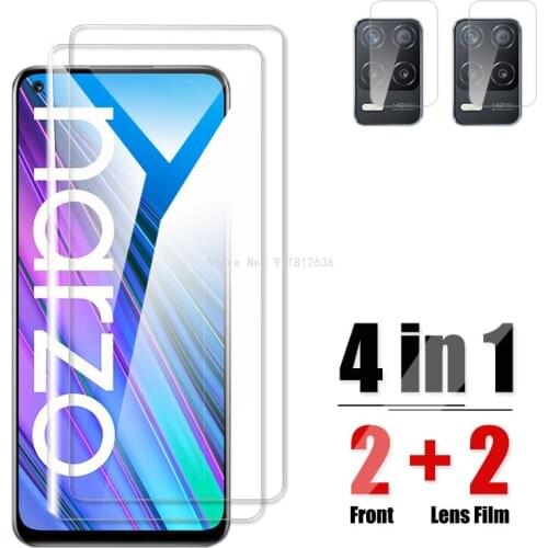 HD Camera Protective Glass For Oppo Realme Narzo 30 Pro 5G Tempered Glass On Realme Narzo 30A Screen Protector Narzo30 Len Film