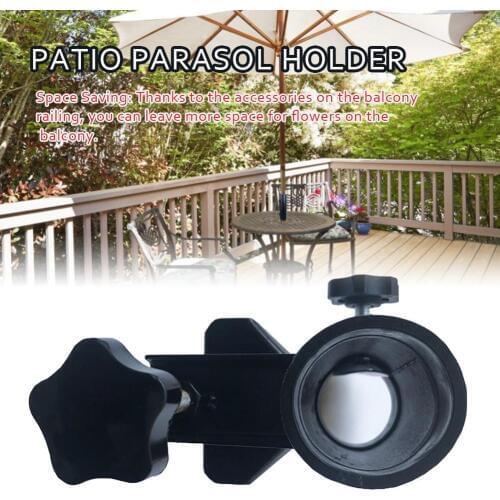 Patio Umbrella Fixed Bracket Balcony Umbrella Stand Outdoor Table Fixed Umbrella Stand Home Gardening Supplies