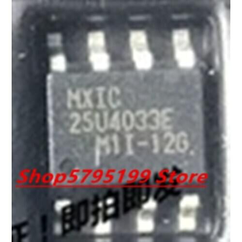 5PCS/lot MX25U4033EM1I-12G 25U4033E MX25U4033E SOP-8