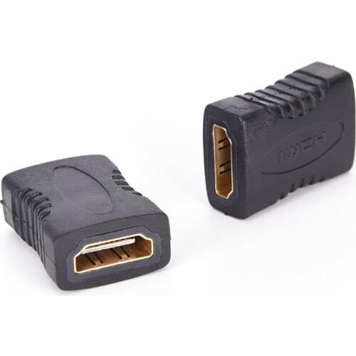 2PCS HDMI Extender Female to Female Coupler Adapter Connector 1080P for HDTV