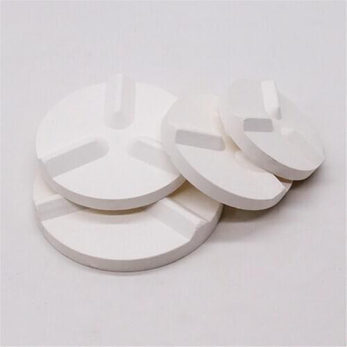 3pcs/set Reusable Alumina Refractory Pad High Temperature Resistant Prevent adhesion Clay Pottery Firing Tools