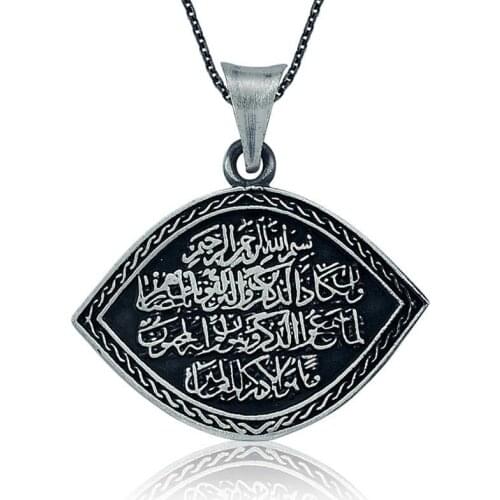 Amulet Prayer ,Necklace ,Silver, Stylish and High Quality, Fast Shipping, of Hundreds of Kinds Silver Necklaces