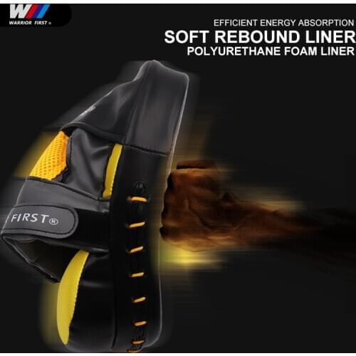 Free Shipping 1 Pair New Hand Target MMA Focus Punch Mitts Pad Boxing Training Gloves Mitts Karate Muay Thai Kick Fighting