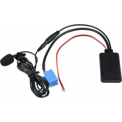 Bluetooth Aux Receiver Cable Adapter with Microphone For AUDI Chorus Concert for Blaupunkt For vw Delta Beta For VDO Becker