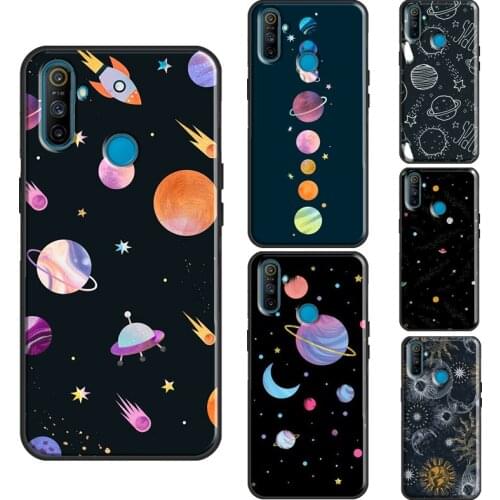 Universe Galaxys Case For OnePlus 8T 7T Nord 7 8 9 Pro Cover For Realme C3 C15 C21 7i Q3 6 7 8 Pro GT Neo