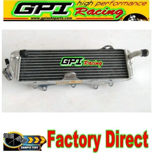 GPI Aluminum radiator FOR Kawasaki KX125 KX 125 1987 1988 1989 87 88 89
