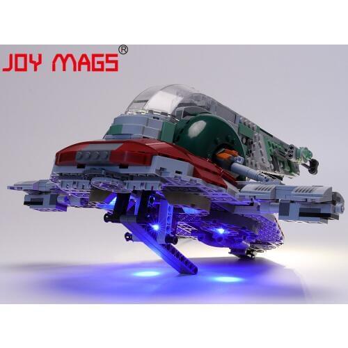 JOY MAGS Only Led Light Kit For 75243 Star War Slave l , (NOT Include Model)