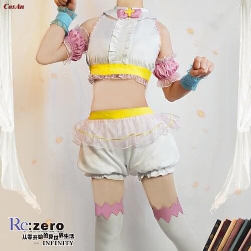 Hot Anime Re:Life In A Different World From Zero Ram/Rem Cosplay Costume Easter Bunny Girl Maid Outfit Party Role Play Clothing
